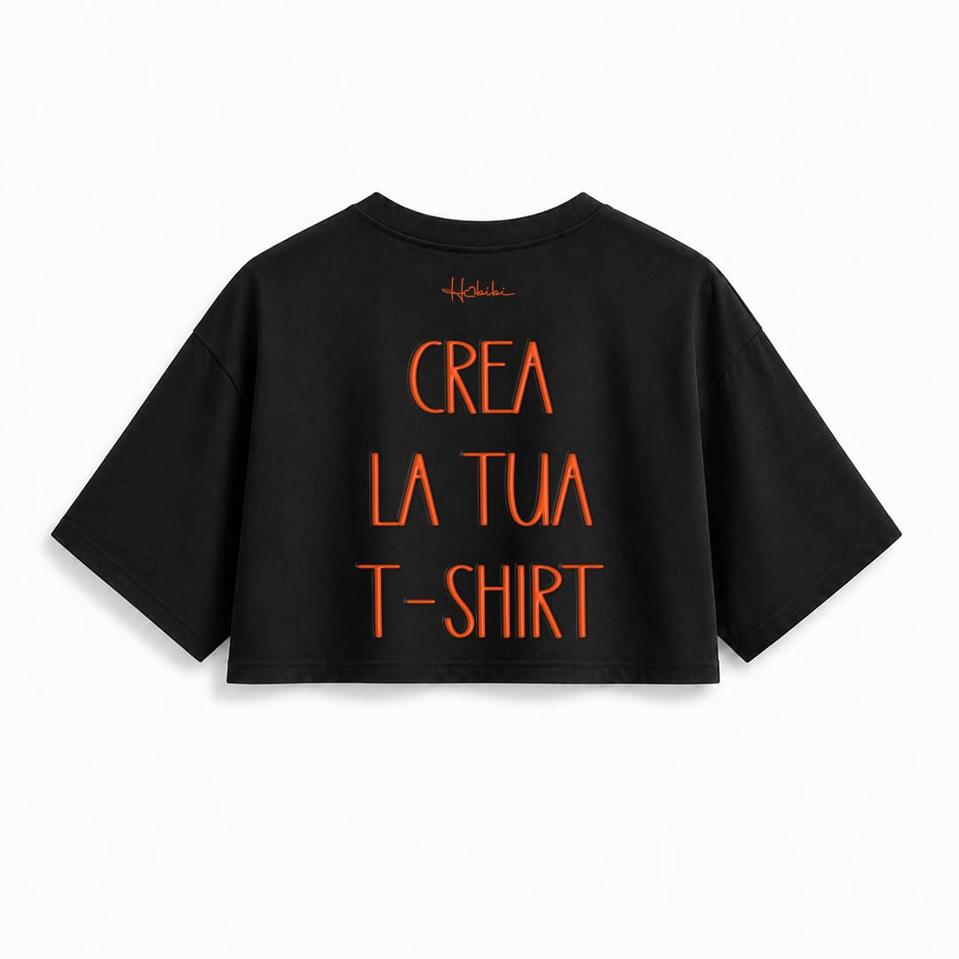 CREA LA TUA T-Shirt Crop Club