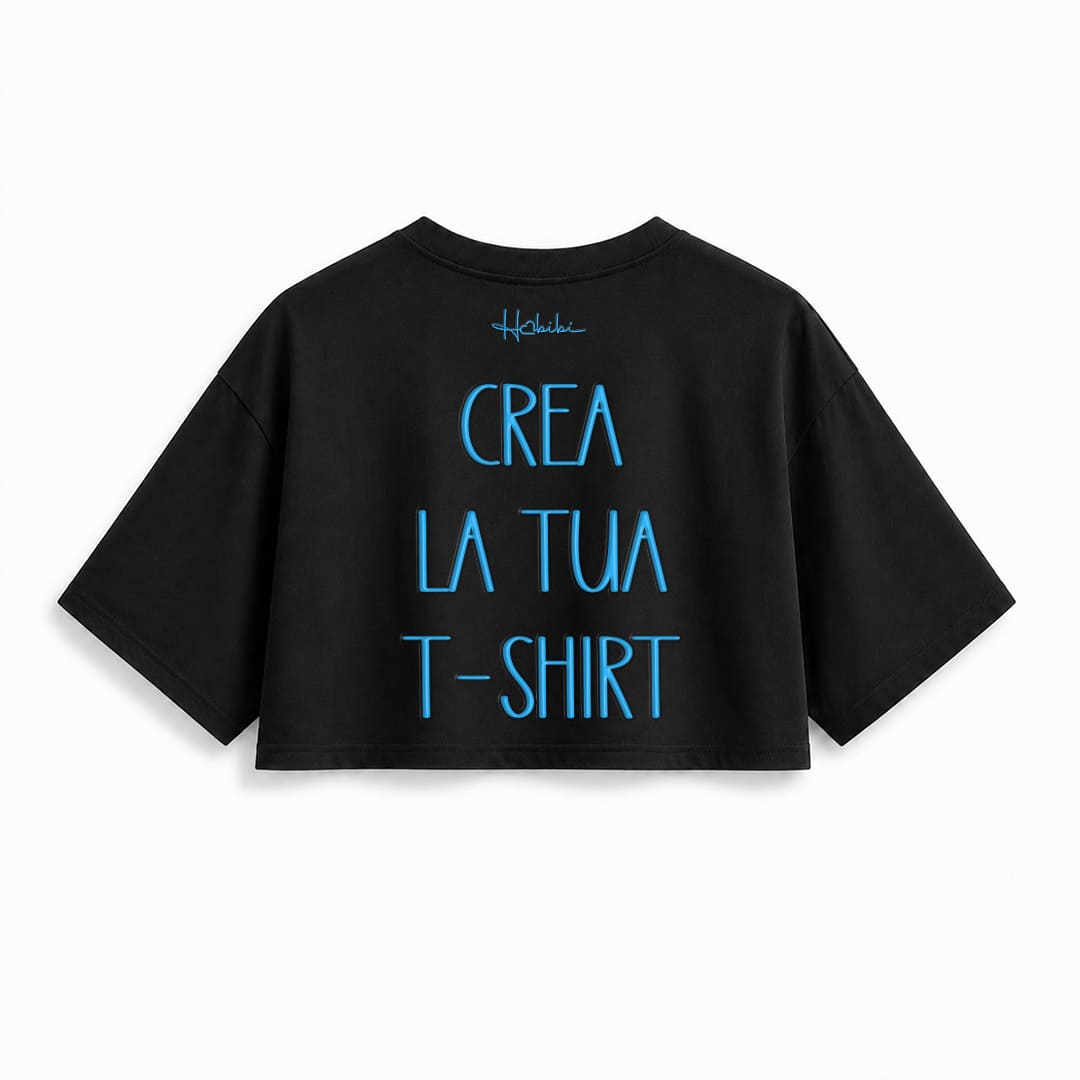 CREA LA TUA T-Shirt Crop Club