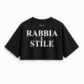 T-Shirt Crop Club - Rabbia e Stile