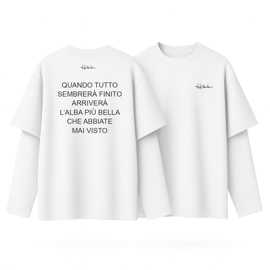T-Shirt Over Long-Sleeve Alba