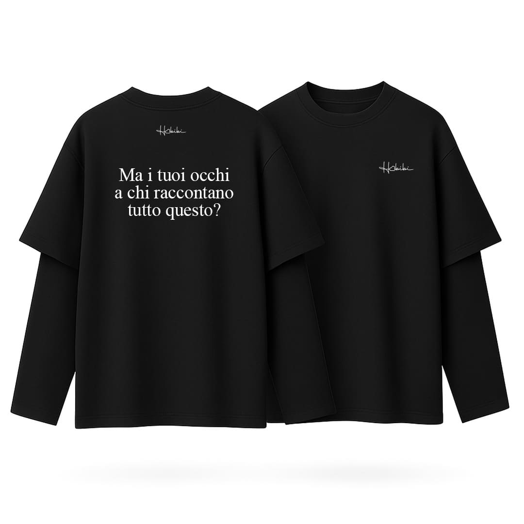 T-Shirt Over Long-Sleeve Occhi