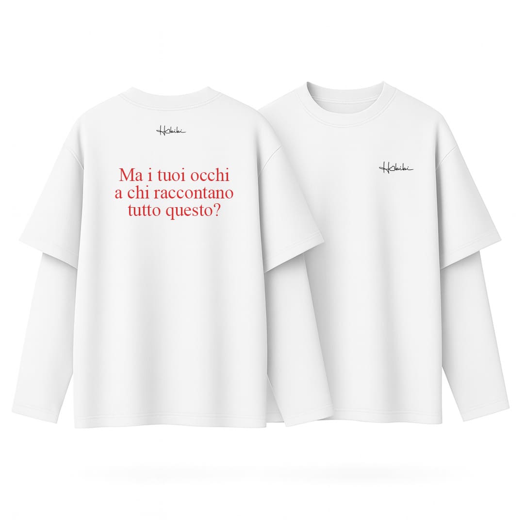 T-Shirt Over Long-Sleeve Occhi
