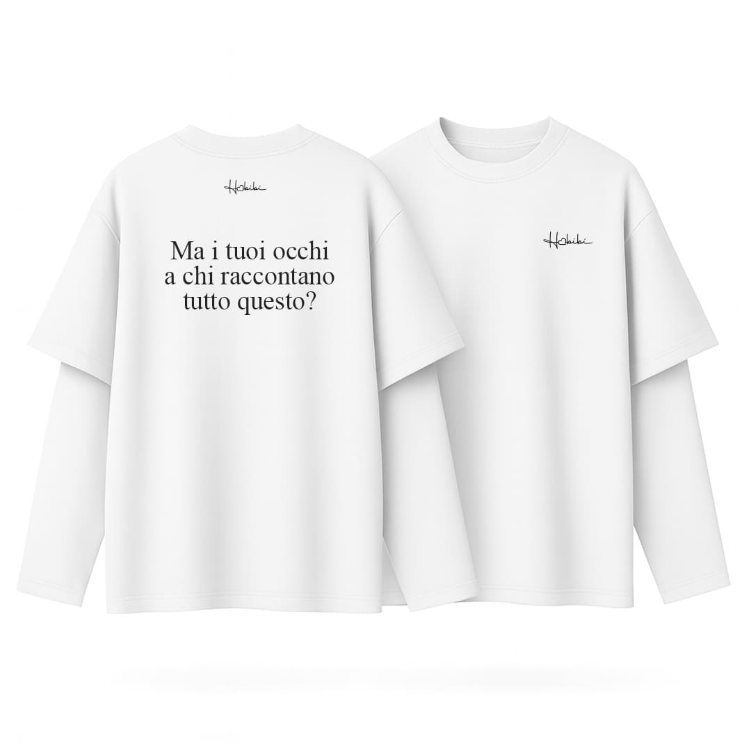 T-Shirt Over Long-Sleeve Occhi