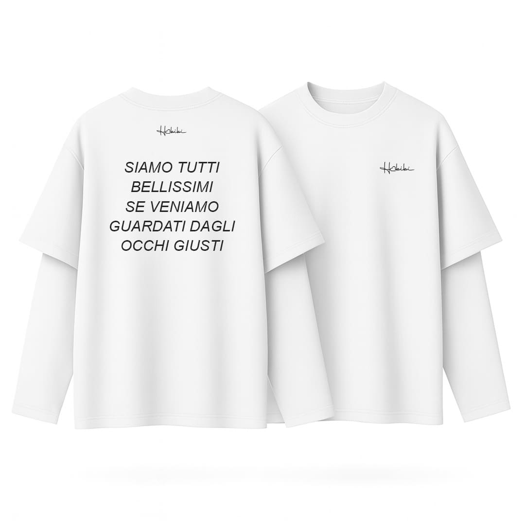 T-Shirt Over Long-Sleeve Tutti Bellissimi