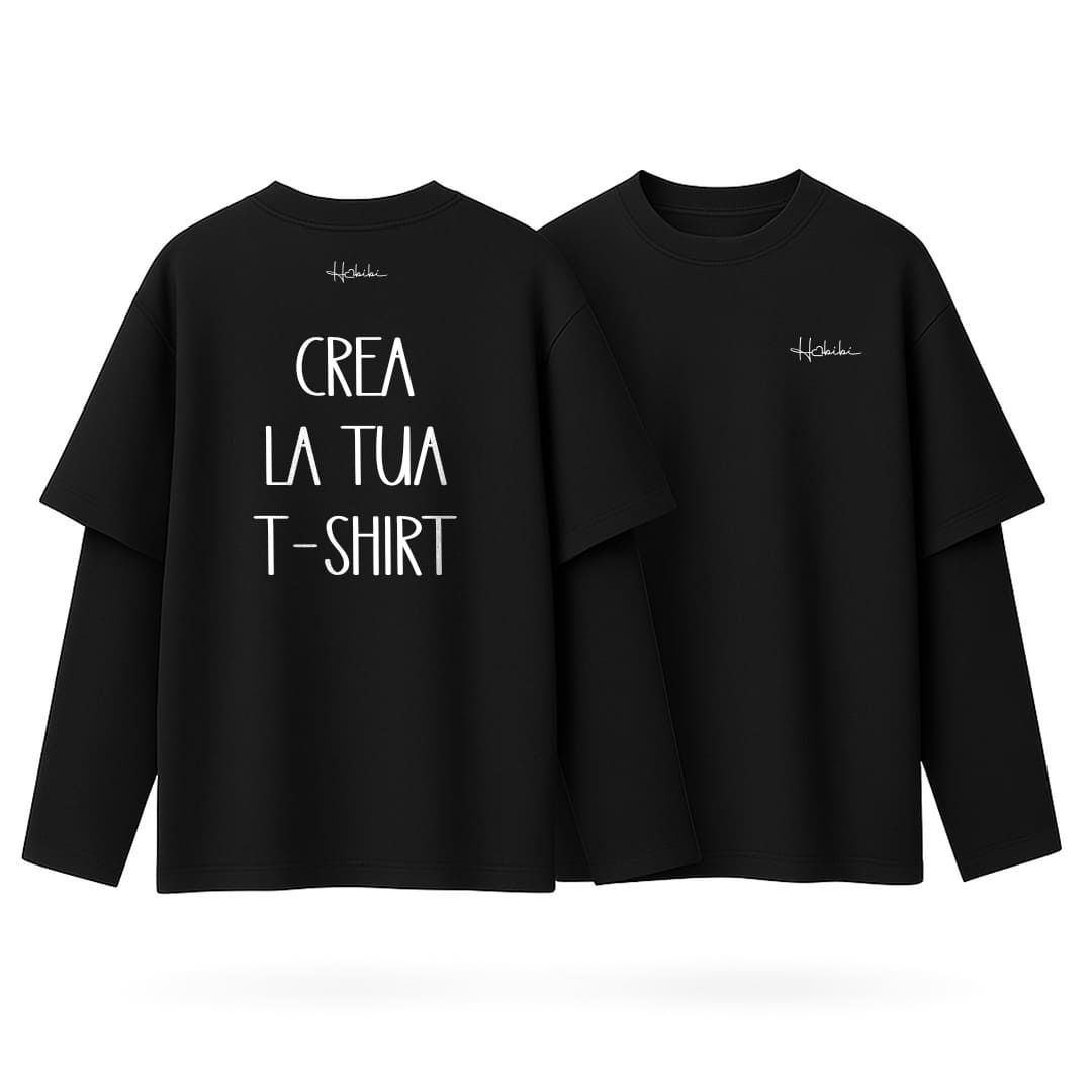 CREA LA TUA T-Shirt Over Long-Sleeve