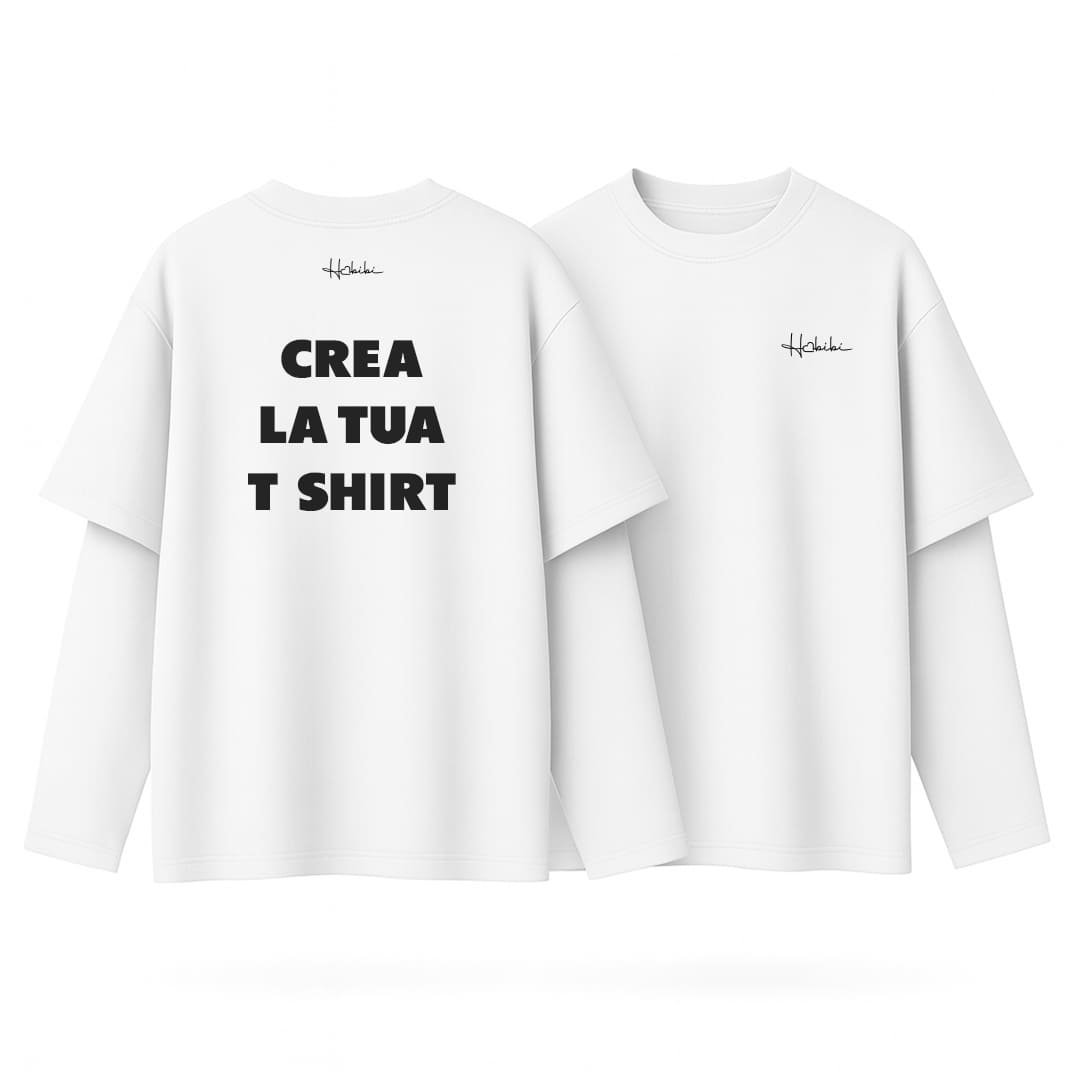 CREA LA TUA T-Shirt Over Long-Sleeve