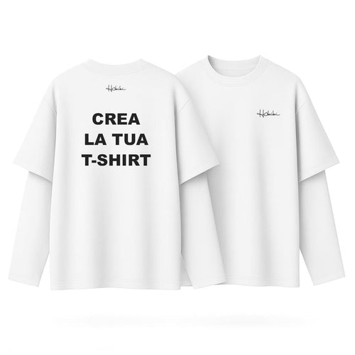CREA LA TUA T-Shirt Over Long-Sleeve