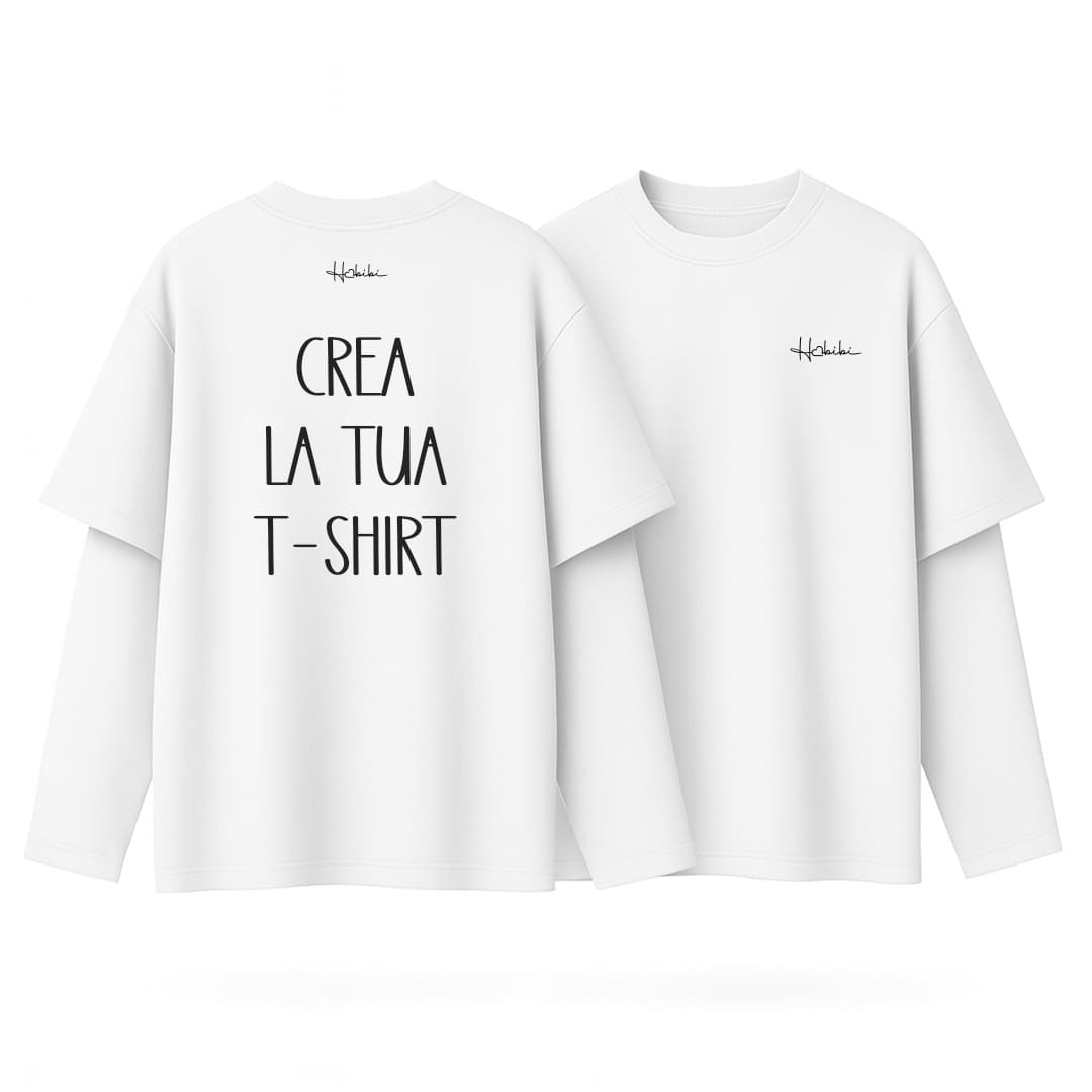 CREA LA TUA T-Shirt Over Long-Sleeve