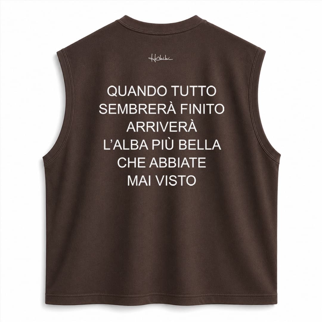 T-Shirt No Sleeve Club - Alba