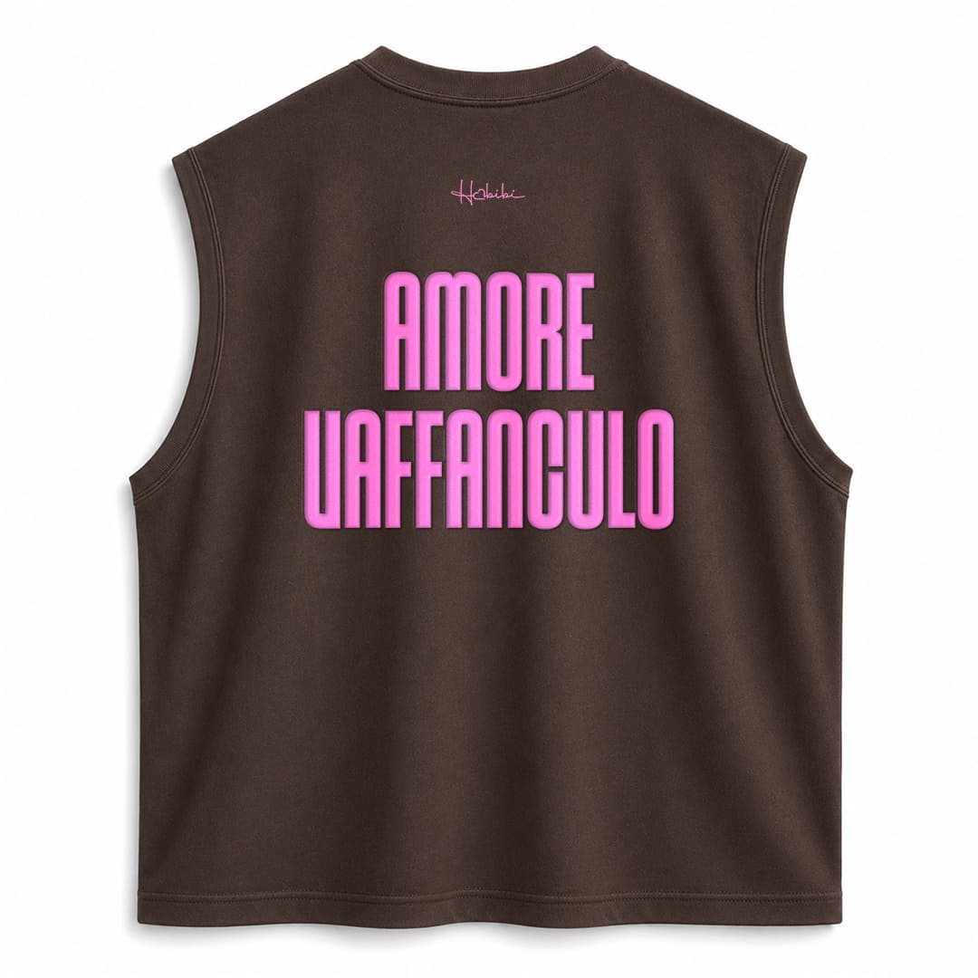 T-Shirt No Sleeve Club - F*ck Love