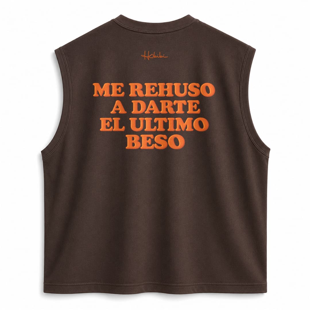 T-Shirt No Sleeve Club - Me Rehuso