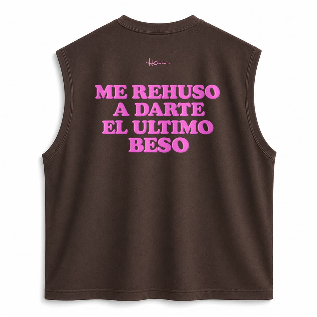 T-Shirt No Sleeve Club - Me Rehuso