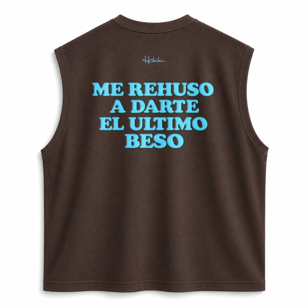 T-Shirt No Sleeve Club - Me Rehuso