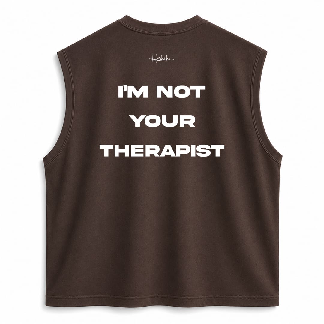T-Shirt No Sleeve Club - Therapist