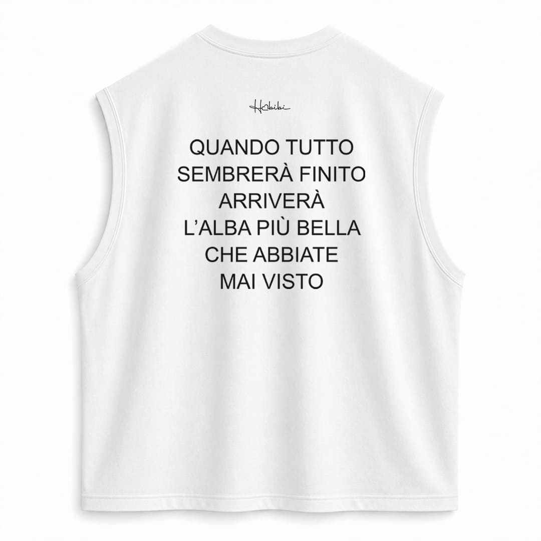 T-Shirt No Sleeve Club - Alba