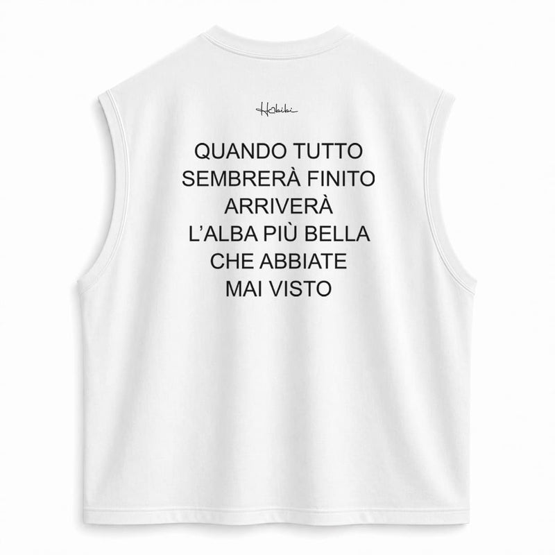 T-Shirt No Sleeve Club - Alba