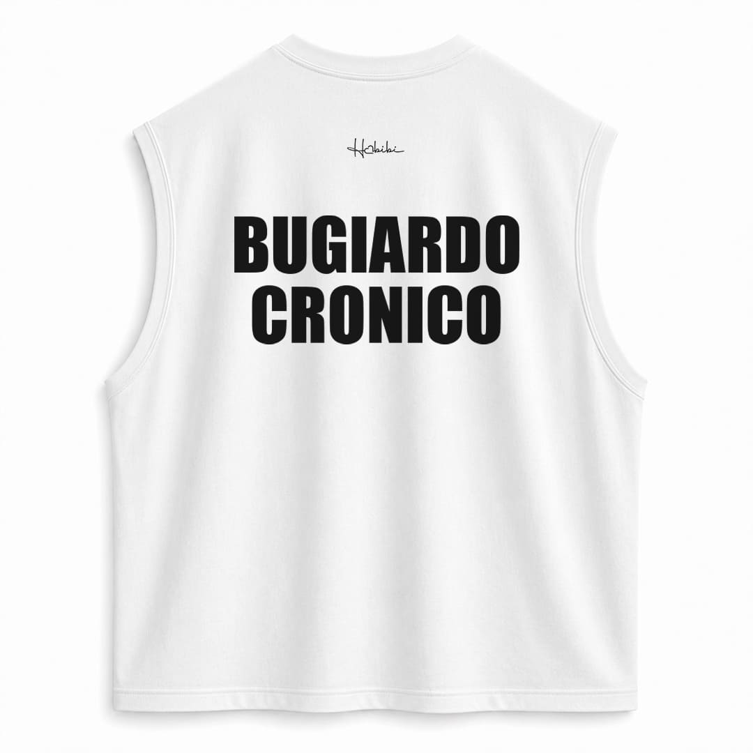 T-Shirt No Sleeve Club - Bugiardo Cronico