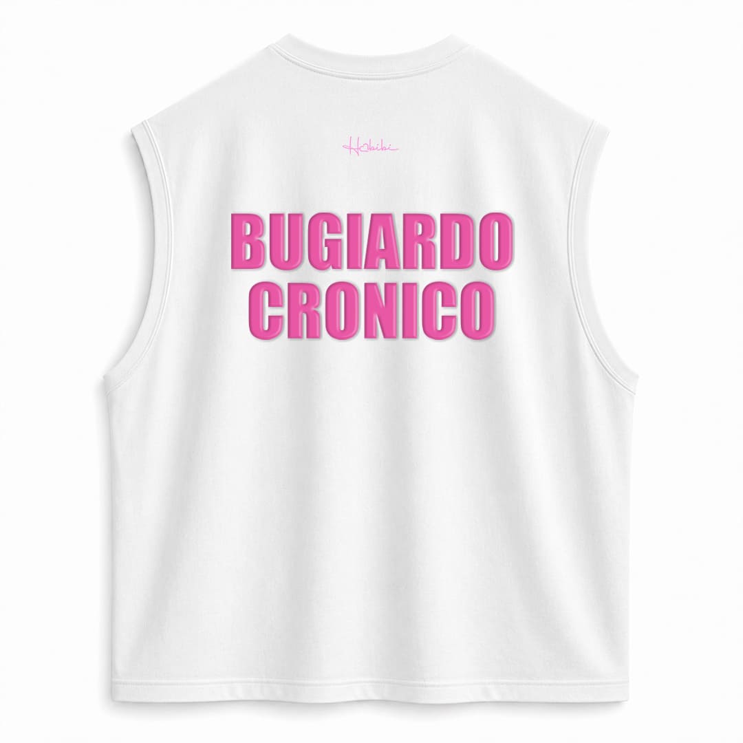 T-Shirt No Sleeve Club - Bugiardo Cronico