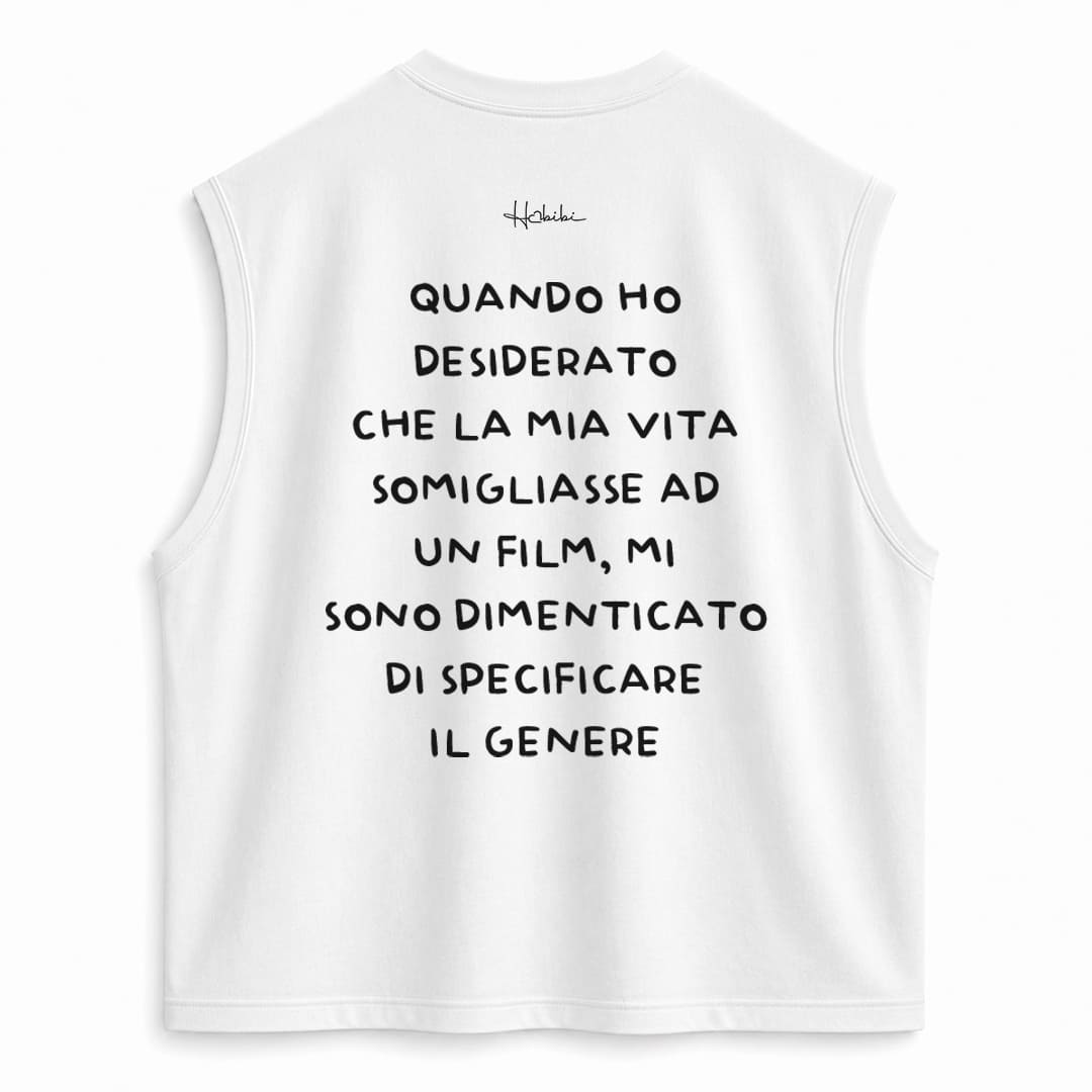 T-Shirt No Sleeve Club - Film