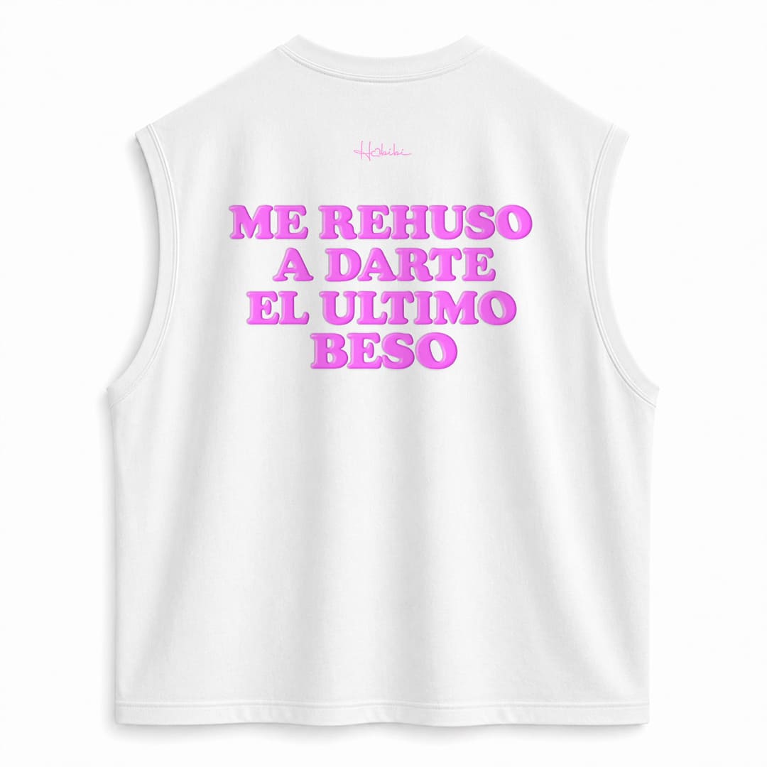 T-Shirt No Sleeve Club - Me Rehuso