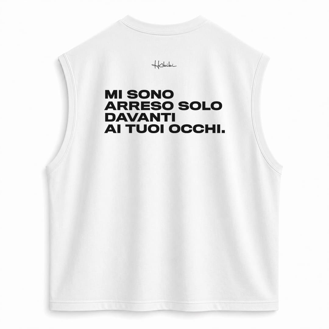 T-Shirt No Sleeve Club - Mi Sono Arreso