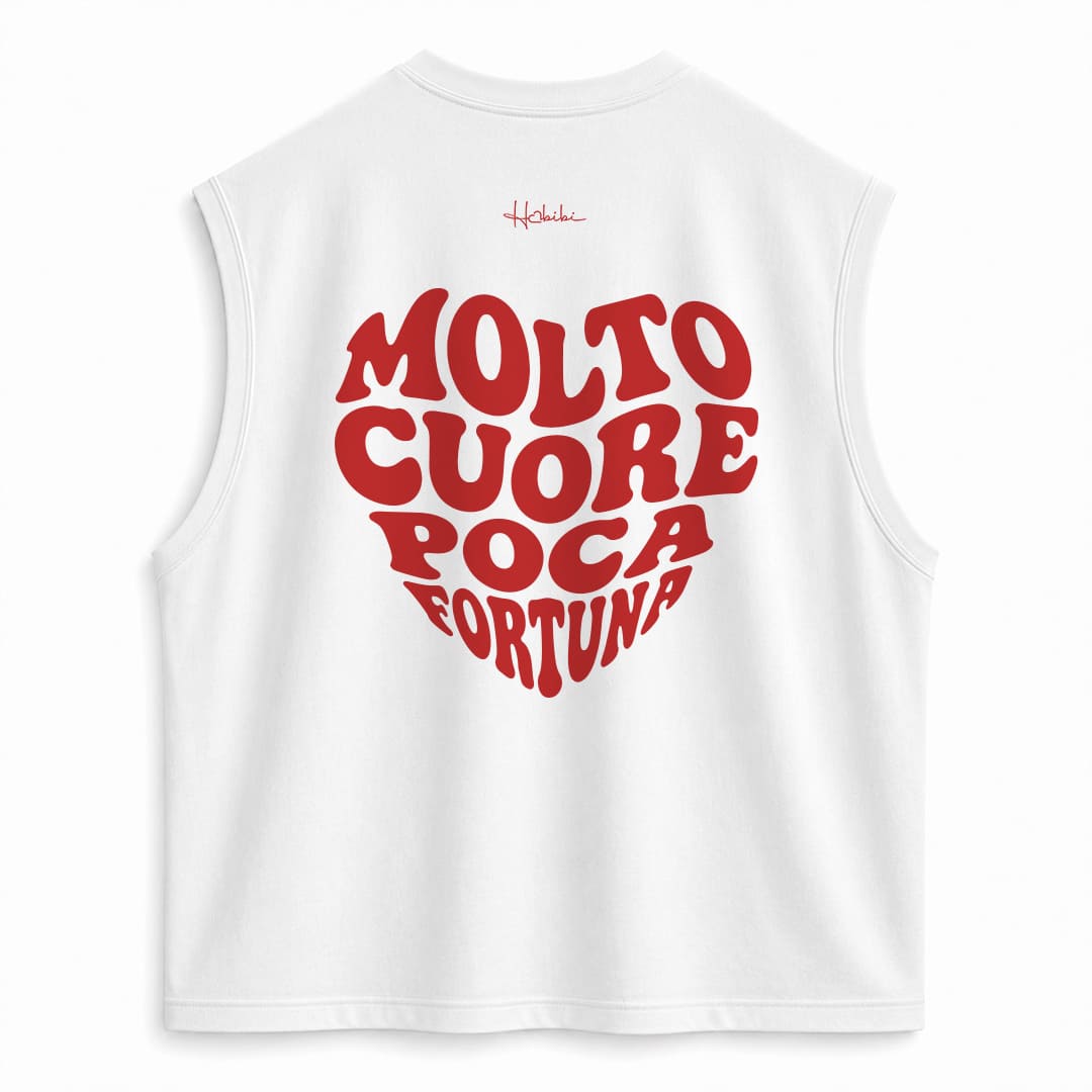 T-Shirt No Sleeve Club - Molto Cuore