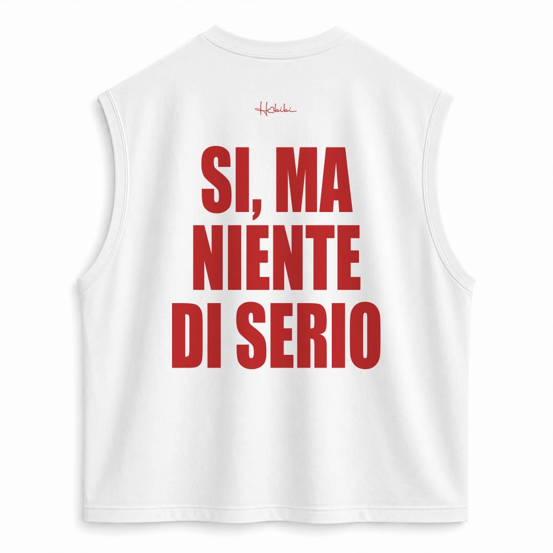 T-Shirt No Sleeve Club - Niente Di Serio