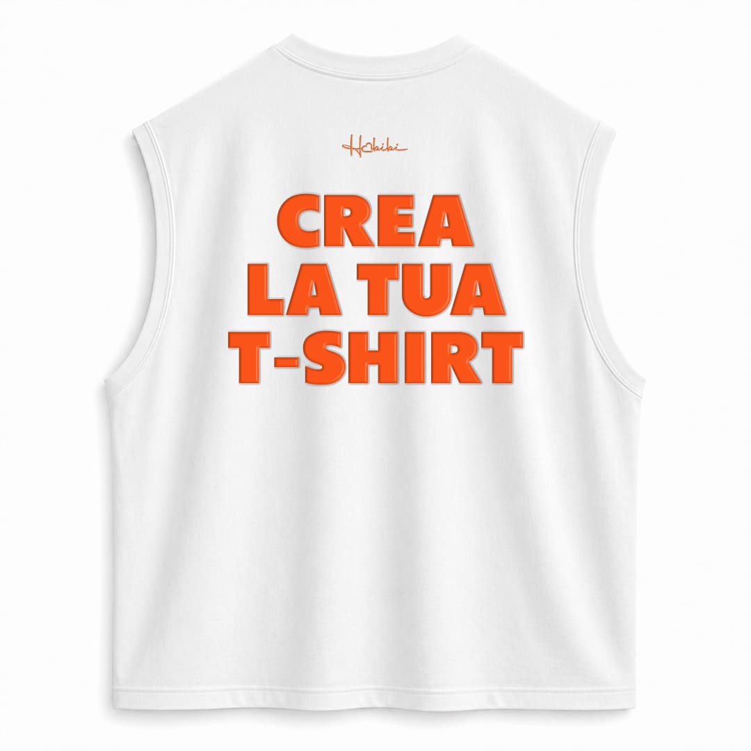 CREA LA TUA T-Shirt No Sleeve Club
