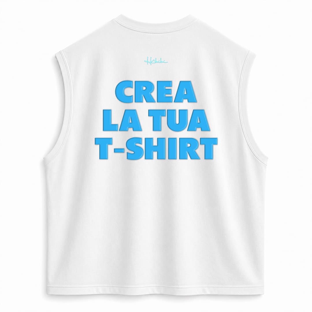 CREA LA TUA T-Shirt No Sleeve Club