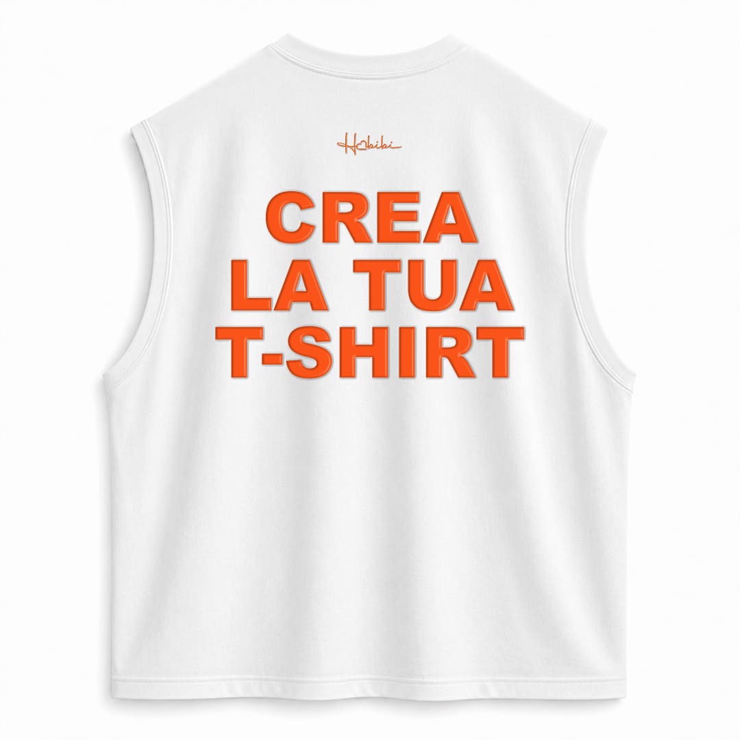 CREA LA TUA T-Shirt No Sleeve Club