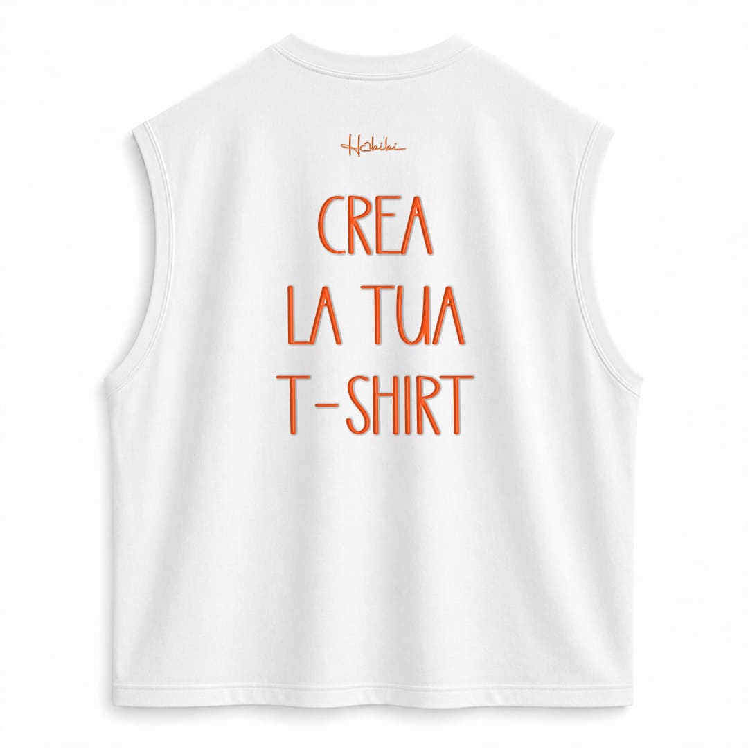 CREA LA TUA T-Shirt No Sleeve Club