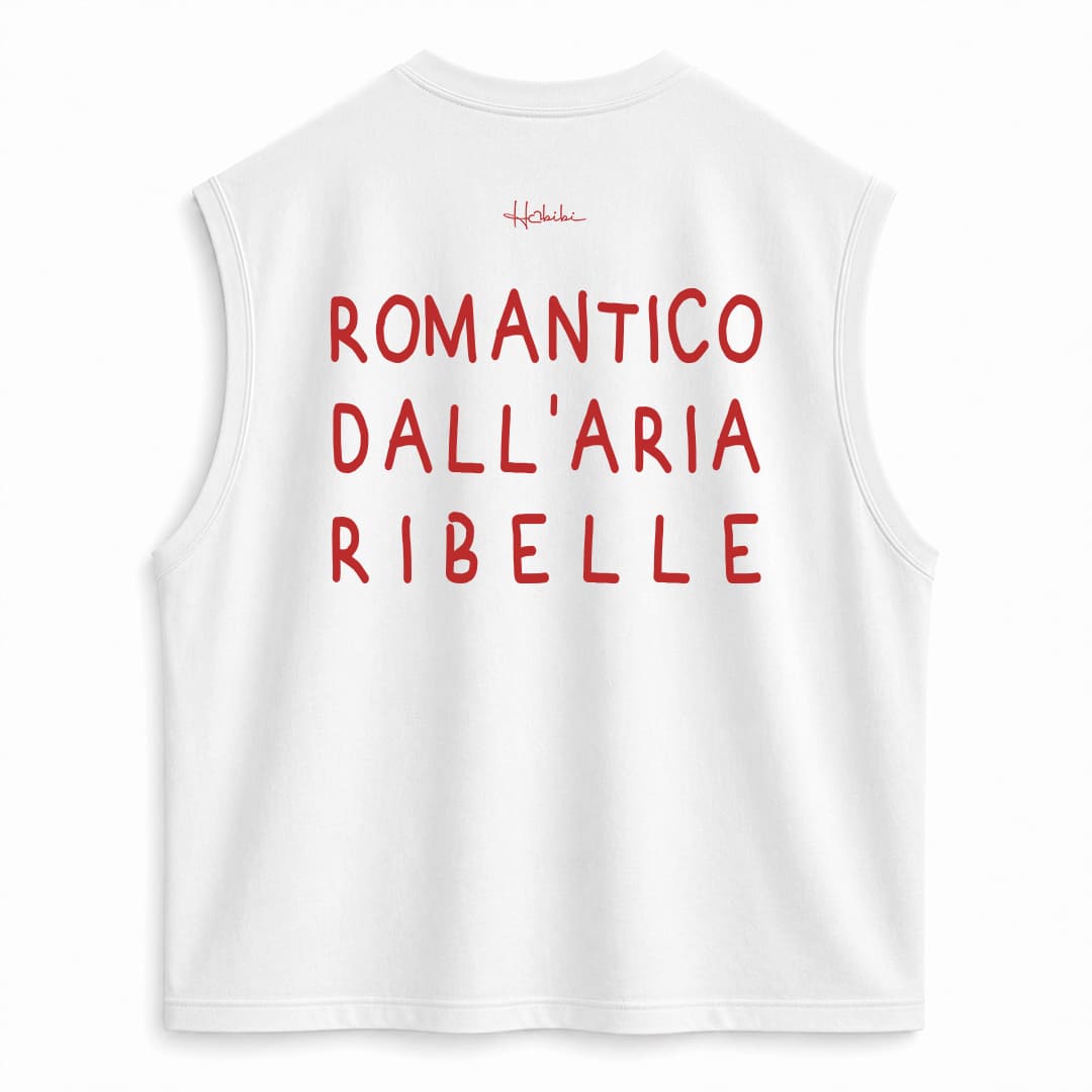 T-Shirt No Sleeve Club - Romantico