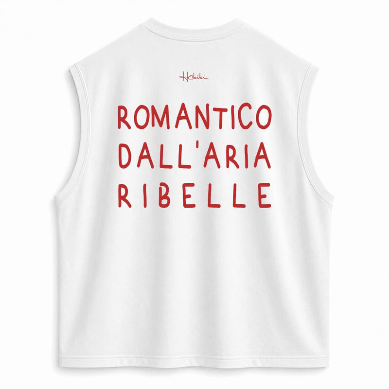 T-Shirt No Sleeve Club - Romantico