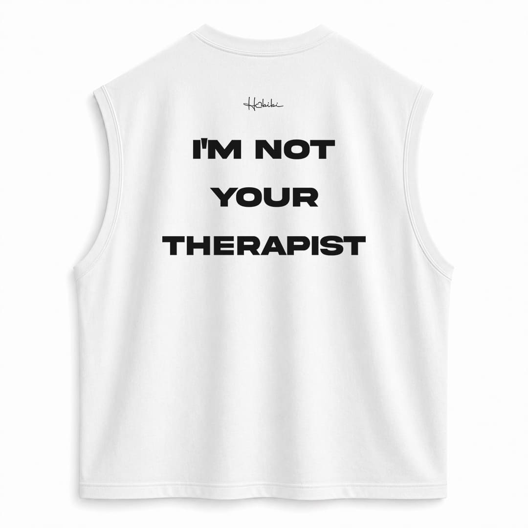 T-Shirt No Sleeve Club - Therapist