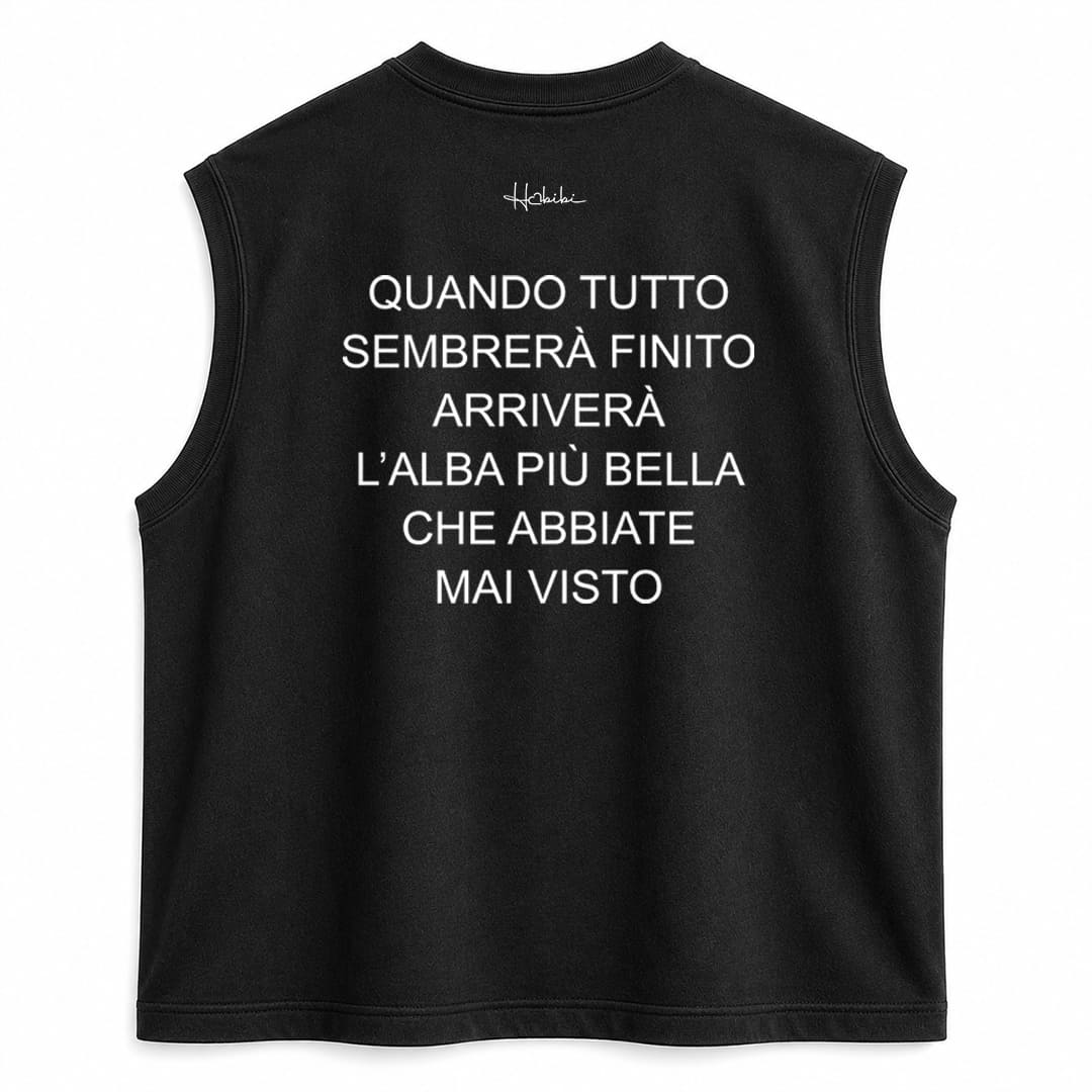 T-Shirt No Sleeve Club - Alba