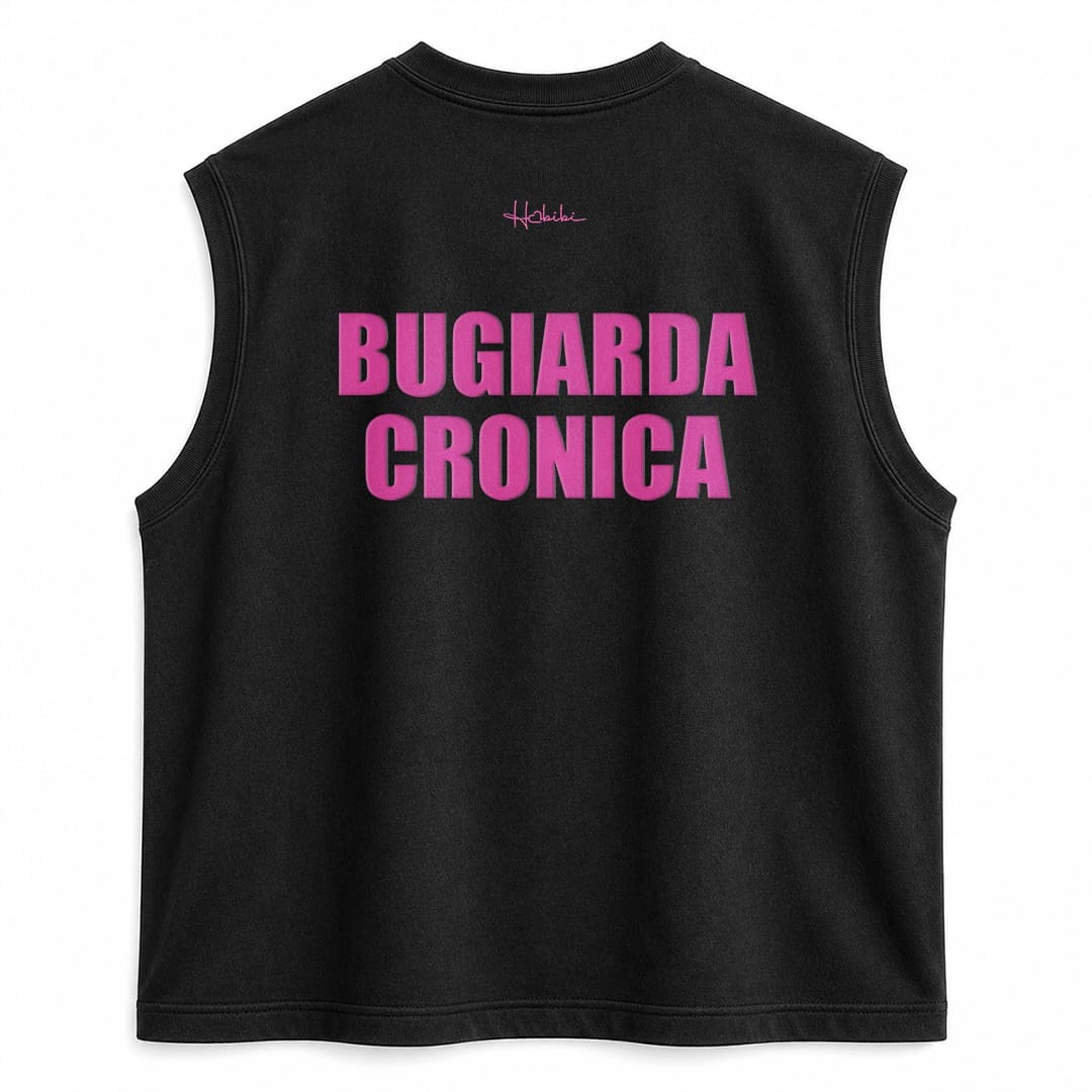 T-Shirt No Sleeve Club - Bugiarda Cronica