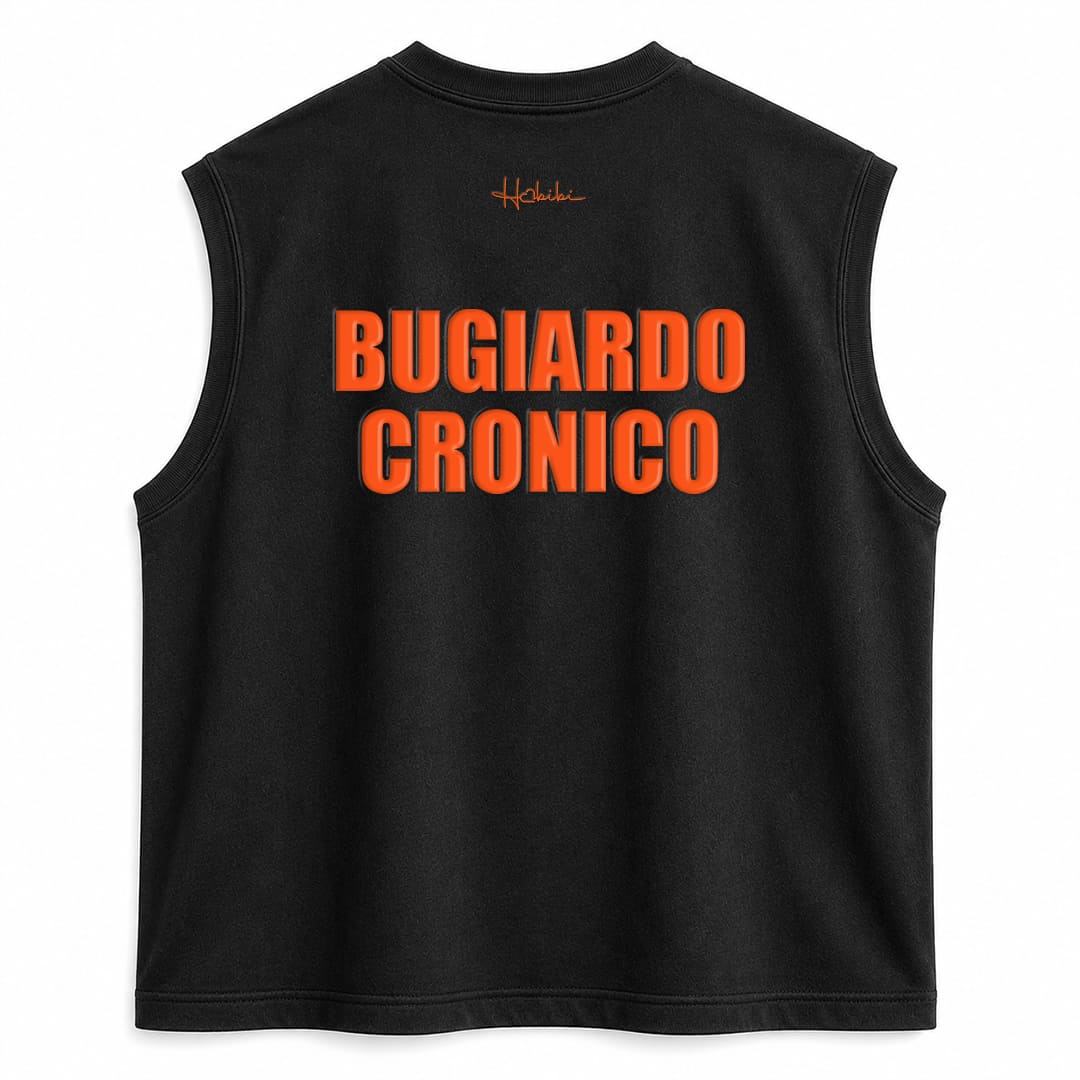 T-Shirt No Sleeve Club - Bugiardo Cronico