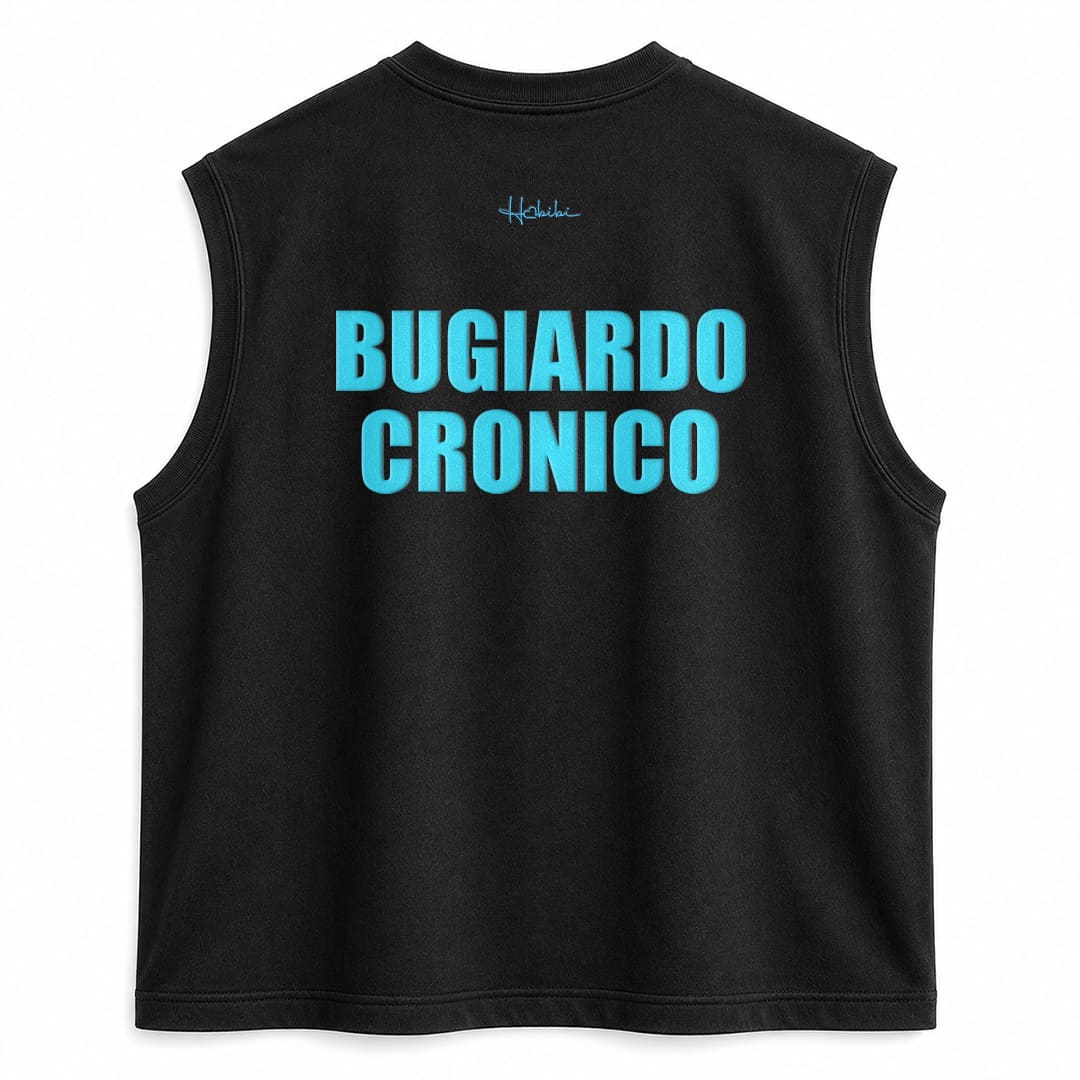 T-Shirt No Sleeve Club - Bugiardo Cronico