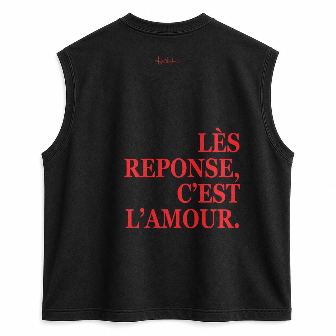 T-Shirt No Sleeve Club - C'est L'amour