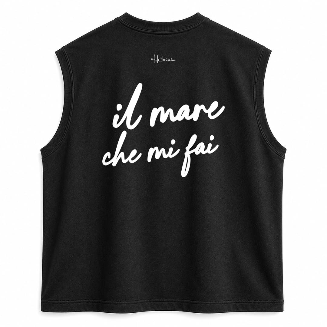 T-Shirt No Sleeve Club - Il Mare Che Mi Fai