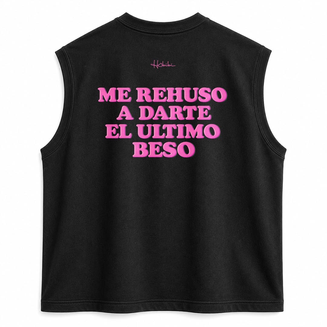 T-Shirt No Sleeve Club - Me Rehuso