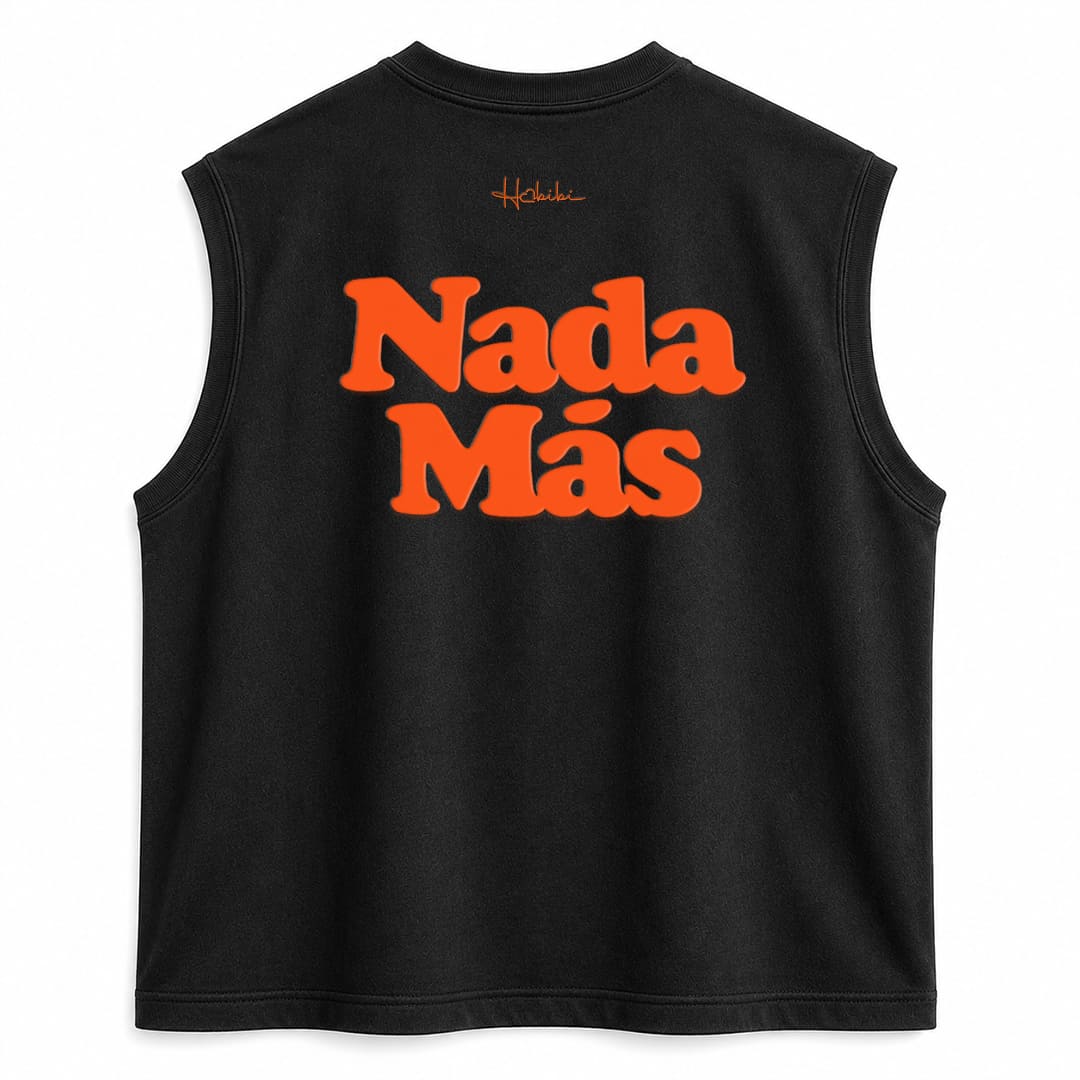 T-Shirt No Sleeve Club - Nada Màs