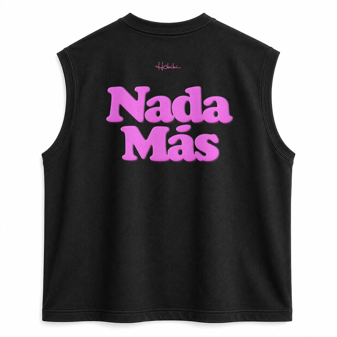 T-Shirt No Sleeve Club - Nada Màs