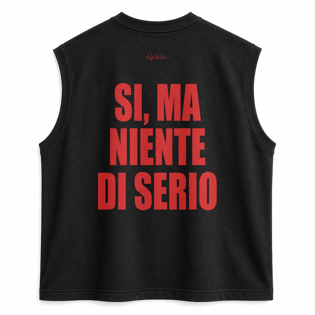 T-Shirt No Sleeve Club - Niente Di Serio