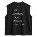 T-Shirt No Sleeve Club - Not Antisocial