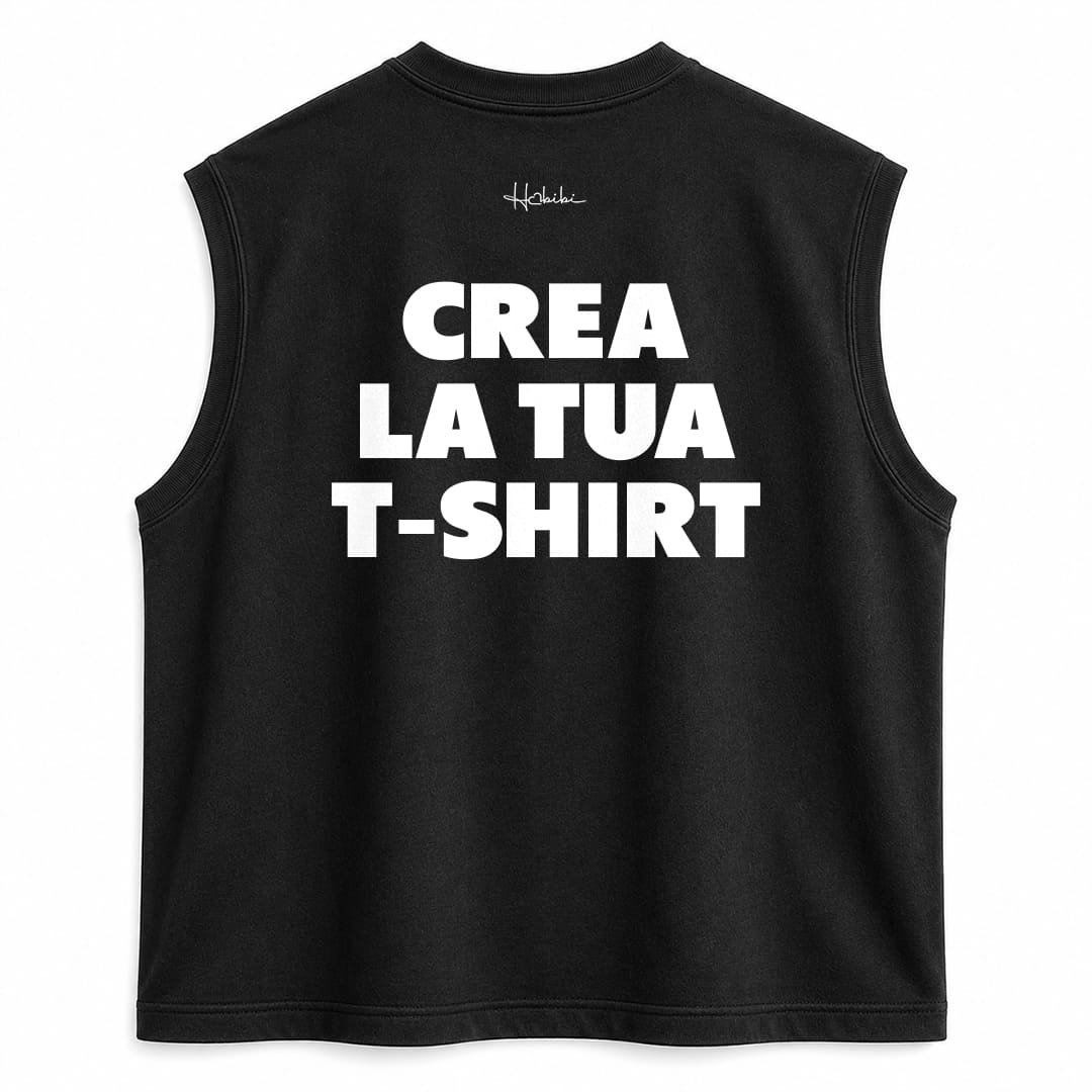 CREA LA TUA T-Shirt No Sleeve Club