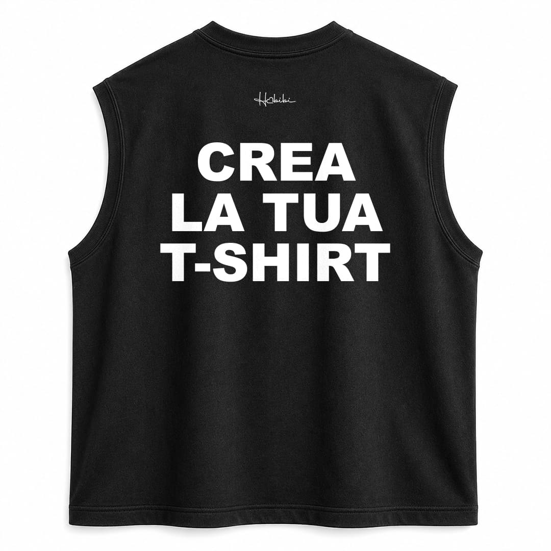 CREA LA TUA T-Shirt No Sleeve Club