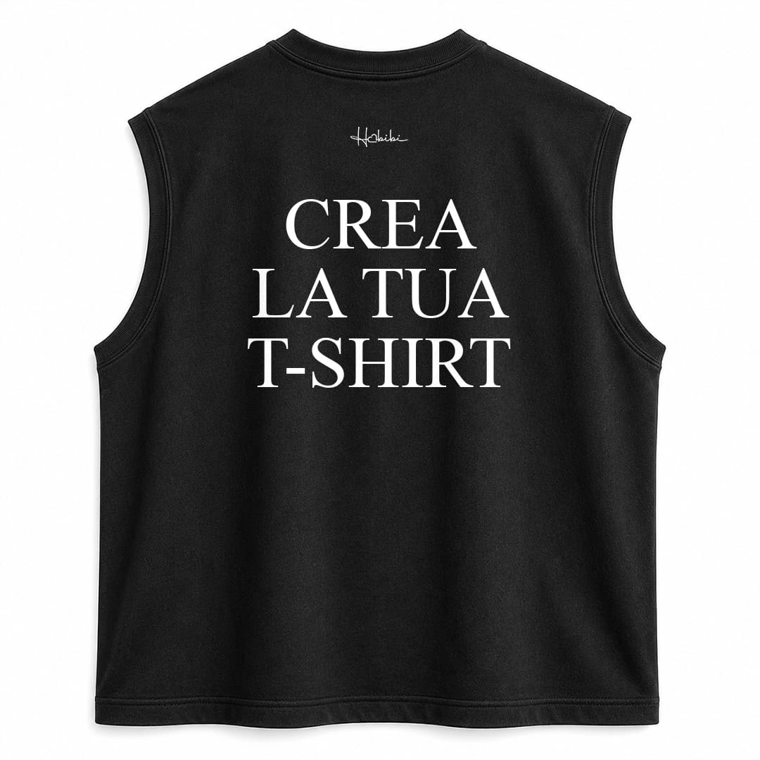CREA LA TUA T-Shirt No Sleeve Club