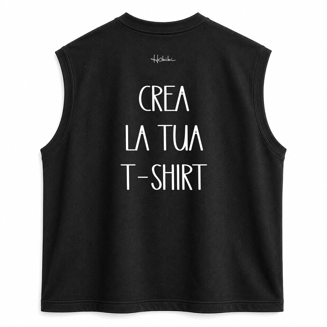 CREA LA TUA T-Shirt No Sleeve Club