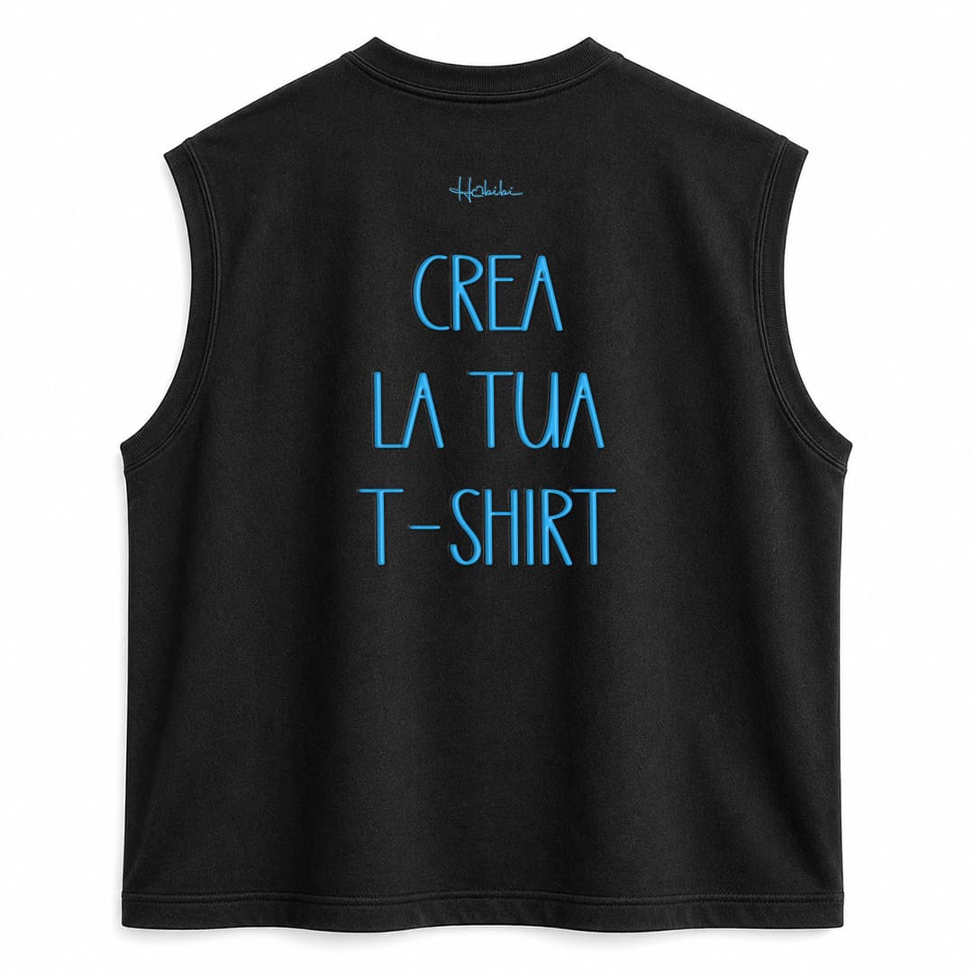 CREA LA TUA T-Shirt No Sleeve Club